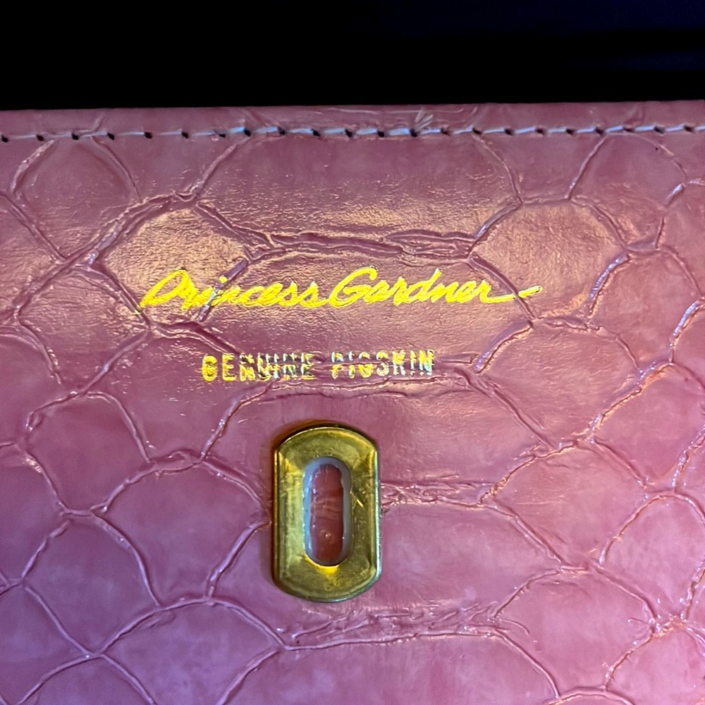 Vintage NWT.  Princess Gardner Genuine Leather Pigskin Wallet. - Picture 3 of 10